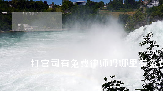 打官司有免费律师吗(哪里有免费律师打官司)