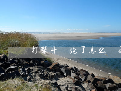 打架斗毆跑了怎么處理