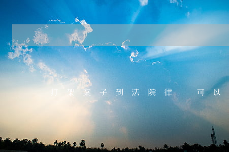 打架案子到法院律師可以調(diào)卷嗎