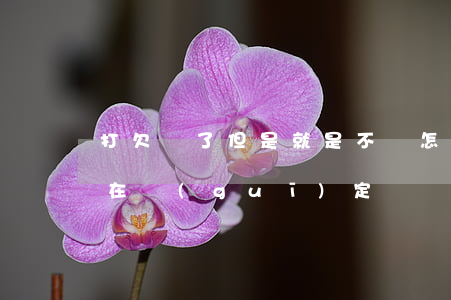 打欠條了但是就是不給怎么辦(打了欠條如果在規(guī)定時間還不上怎么辦?)