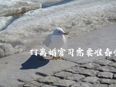 打离婚官司需要准备什么(离婚需要打官司吗) 打离婚官司需要准备什么(离婚需要打官司吗)