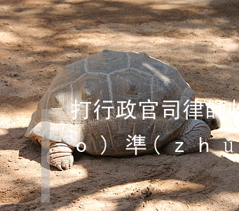 打行政官司律師收費(fèi)標(biāo)準(zhǔn)