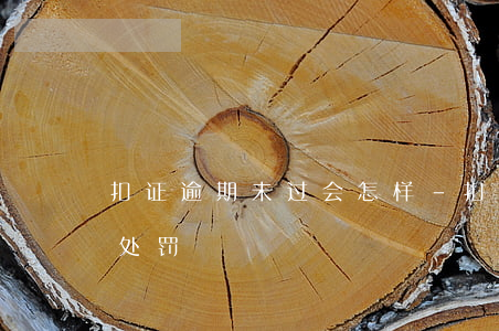扣证逾期未过会怎样-扣证逾期未过会怎样处罚