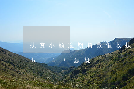 扶貧小額逾期貸款催收(扶貧戶貸款逾期會(huì)怎樣?)