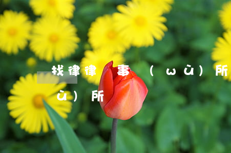 找律律師事務(wù)所(找律律師事務(wù)所)