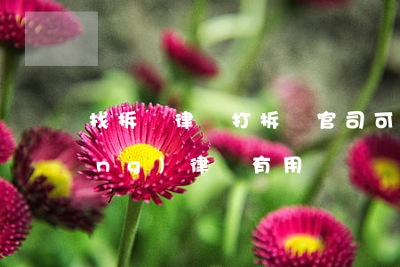 找拆遷律師打拆遷官司可信嗎(拆遷請(qǐng)律師有用嗎)