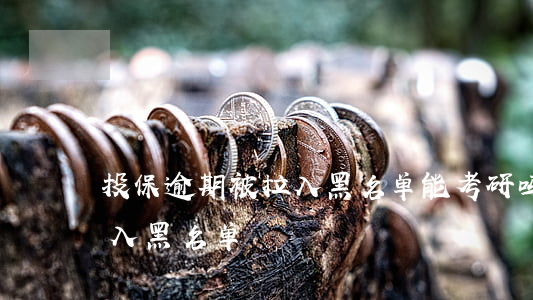 投保逾期被拉入黑名单能考研吗-保险被拉入黑名单