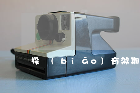 投標(biāo)有效期是多久