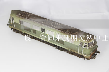 投資合同未到期突然中止如何處理