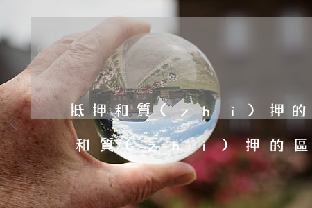 抵押和質(zhì)押的區(qū)別(抵押和質(zhì)押的區(qū)別主要在于)