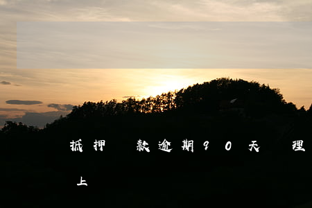 抵押貸款逾期90天處理(逾期貸款90天以上)