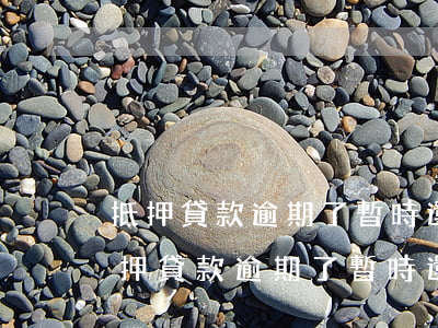 抵押貸款逾期了暫時還不上怎么辦-房子抵押貸款逾期了暫時還不上怎么辦