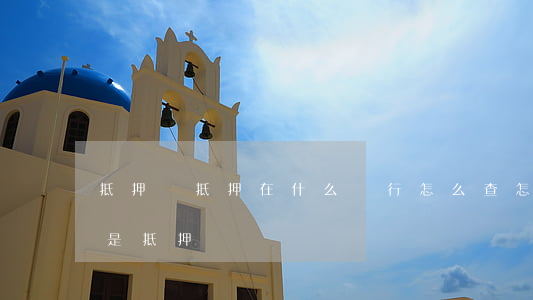 抵押車抵押在什么銀行怎么查(怎么查詢是不是抵押車)