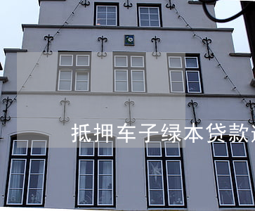 抵押车子绿本贷款逾期