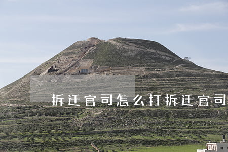 拆迁官司怎么打(拆迁官司好打吗)