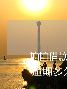 拍拍借款逾期會(huì)被起訴嗎(拍拍貸逾期多久會(huì)起訴拍拍貸逾期會(huì)上門嗎?)