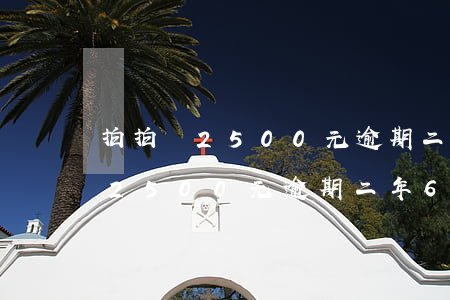 拍拍貸2500元逾期二年6個月-拍拍貸2500元逾期二年6個月怎么辦