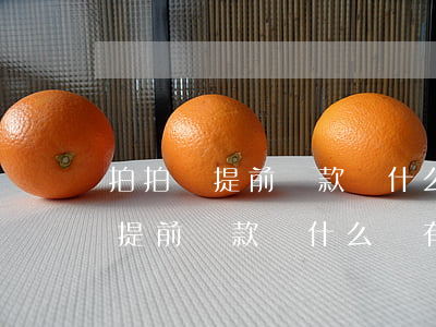 拍拍貸提前還款為什么沒有額度了-拍拍貸提前還款為什么沒有額度了呢