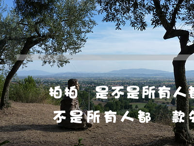 拍拍貸是不是所有人都還款失敗-拍拍貸是不是所有人都還款失敗了
