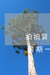 拍拍貸欠1500(拍拍貸欠一萬(wàn)逾期一年要還16000這個(gè)合法)