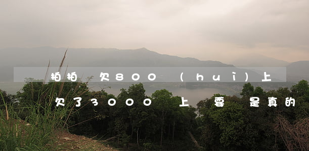拍拍貸欠800會(huì)上門嗎(拍拍貸欠了3000說上門要賬是真的嗎)
