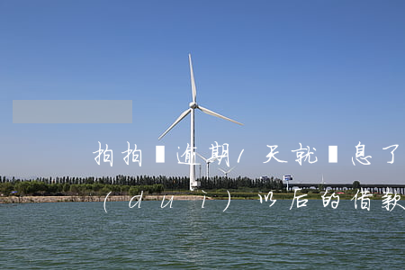 拍拍貸逾期1天就罰息了(拍拍貸逾期一天對(duì)以后的借款有影響嗎)