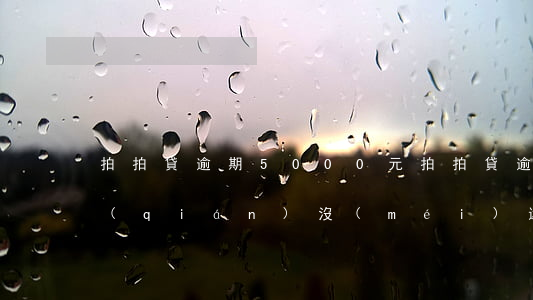 拍拍貸逾期5000元(拍拍貸逾期幾千塊錢(qián)沒(méi)還會(huì)真的上訴嗎)