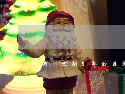 拍拍貸逾期5年的后果