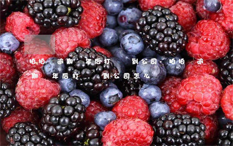 拍拍貸逾期兩年后打電話到公司-拍拍貸逾期兩年后打電話到公司怎么辦