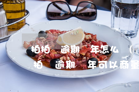 拍拍貸逾期兩年怎么協(xié)商還款(拍拍貸逾期兩年可以商量歸還本金嗎?)