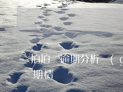 拍拍貸逾期分析關(guān)系(拍拍貸近期情況)
