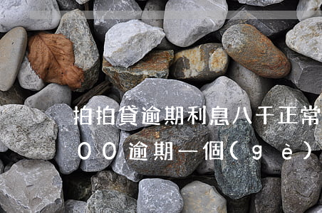 拍拍貸逾期利息八千正常嗎 拍拍貸欠了8000逾期一個(gè)星期多少利息
