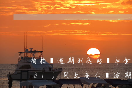 拍拍貸逾期利息超過本金(拍拍貸逾期費(fèi)用太高,不還逾期利息可以嗎)
