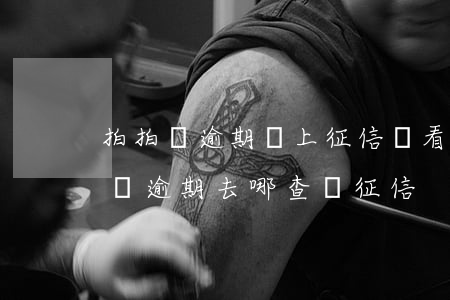 拍拍貸逾期會上征信嗎?看完你就知道!（拍拍貸逾期去哪查詢征信）