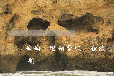 拍拍貸逾期管理費合法嗎(拍拍貸合同嚴重超期)