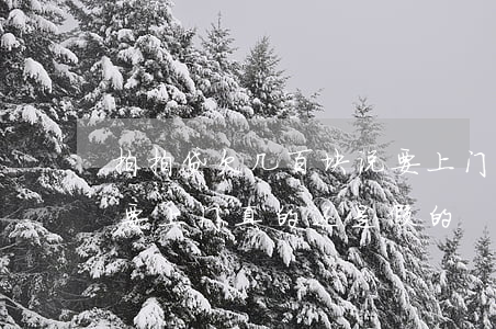 拍拍贷欠几百块说要上门(欠拍拍贷一万多说要上门真的还是假的)