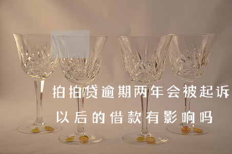 拍拍贷逾期两年会被起诉(拍拍贷逾期3天对以后的借款有影响吗)