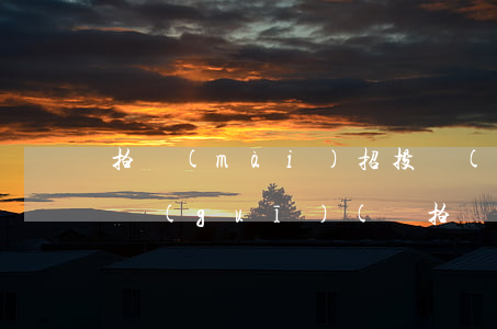 拍賣(mài)招投標(biāo)法律法規(guī)(與拍賣(mài)有關(guān)的法律法規(guī))