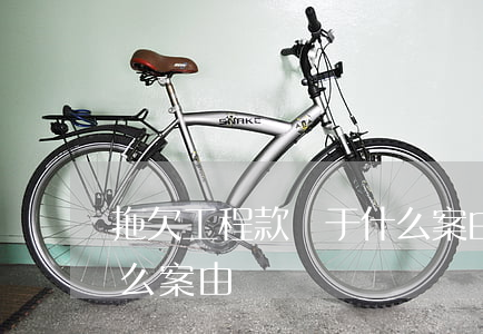 拖欠工程款屬于什么案由(拖欠工程款屬于什么案由)