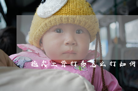 拖欠工资打条怎么打(如何打工资欠条)