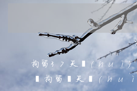 拘留37天會(huì)被剪頭發(fā)嗎(拘留幾天會(huì)剪頭發(fā)嗎)