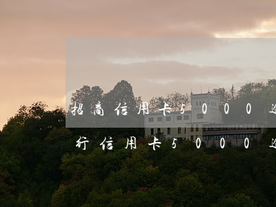 招商信用卡5000逾期1年后果-招商銀行信用卡5000逾期