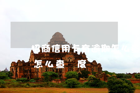 招商信用卡有逾期怎么查(招商信用卡有逾期怎么查額度)