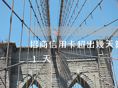 招商信用卡超出幾天算逾期(招行信用卡逾期1天)
