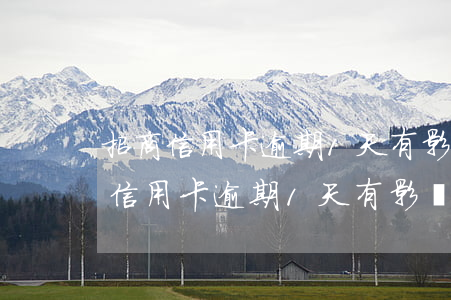 招商信用卡逾期1天有影響嗎,忘記了-招商信用卡逾期1天有影響嗎,忘記了還款