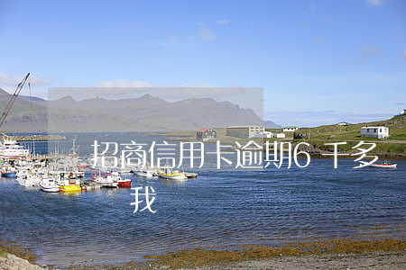 招商信用卡逾期6千多說(shuō)要起訴我
