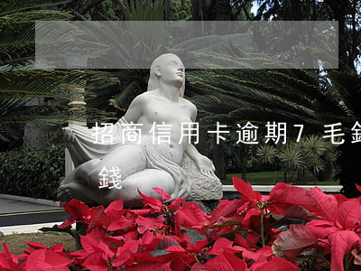 招商信用卡逾期7毛錢（招商信用卡逾期7毛錢）