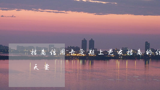 招商信用卡逾期上老家(招商的信用卡逾期一天要緊嗎)