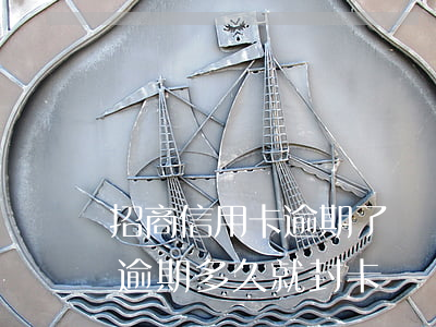 招商信用卡逾期了會凍結(jié)嗎(招商逾期多久就封卡)