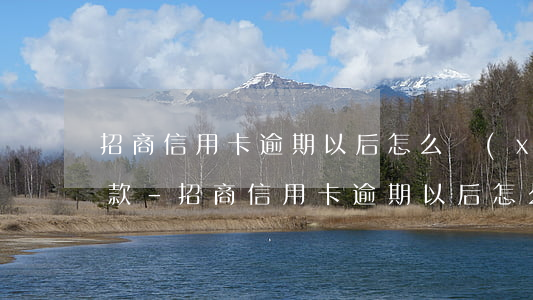 招商信用卡逾期以后怎么協(xié)商還款-招商信用卡逾期以后怎么協(xié)商還款呢